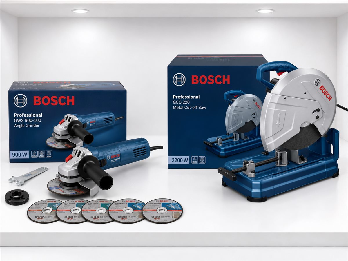 Combo Bosch: amoladora + tronzadora - imagen 2